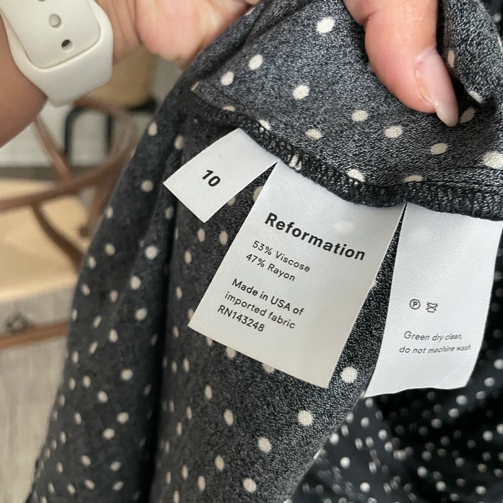 Reformation Dove confetti Dress - Picture 2 of 6